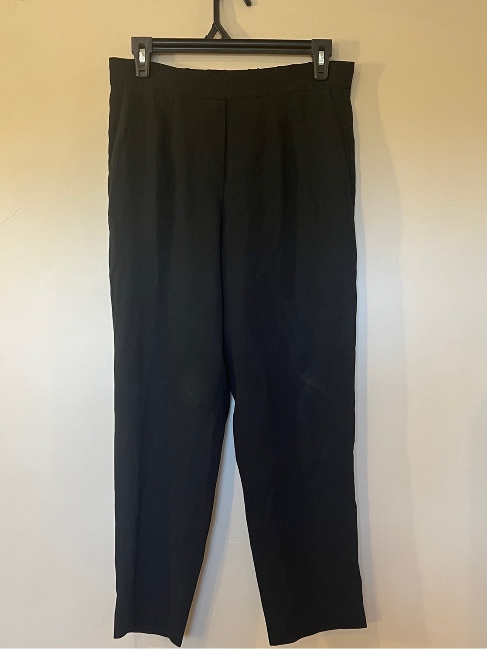 Babaton Black Cropped Pull-On Dress Pants Size 6 - Picture 2 of 6